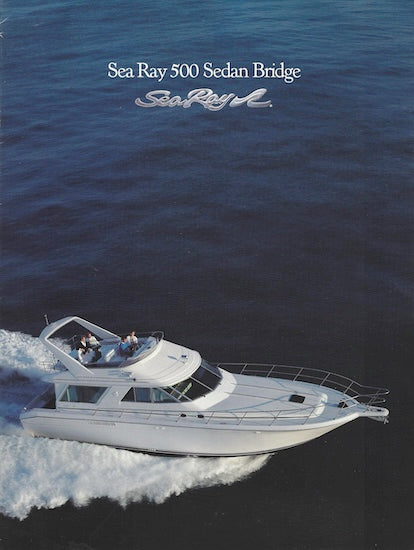 Sea Ray 500 Sedan Bridge Brochure