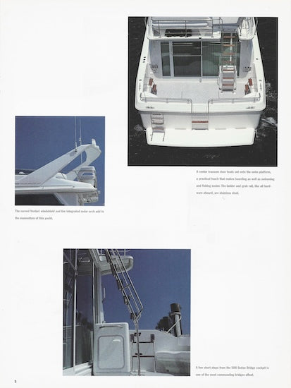 Sea Ray 500 Sedan Bridge Brochure