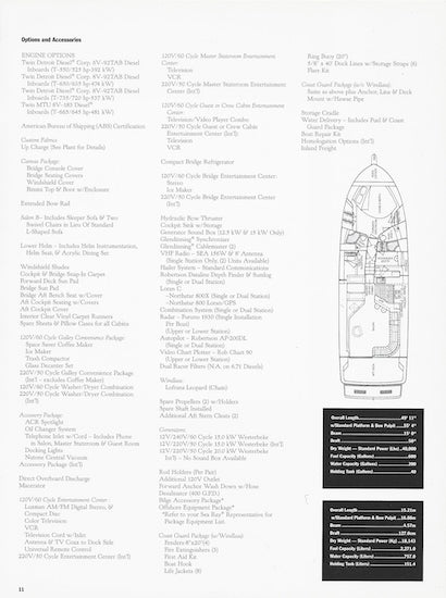 Sea Ray 500 Sedan Bridge Brochure