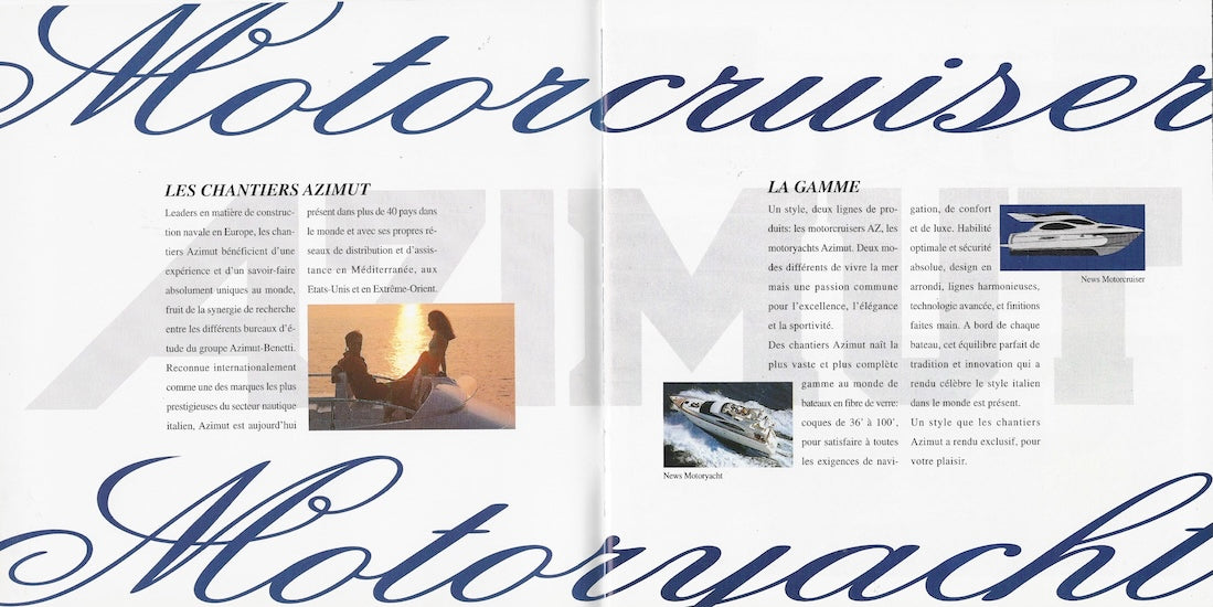 Azimut 1997 Brochure