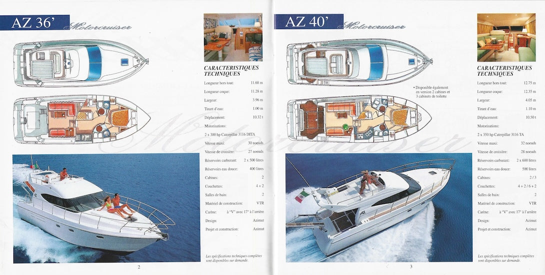 Azimut 1997 Brochure