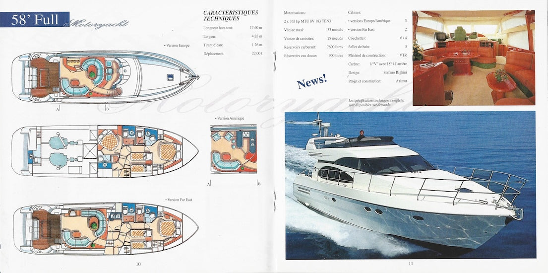 Azimut 1997 Brochure