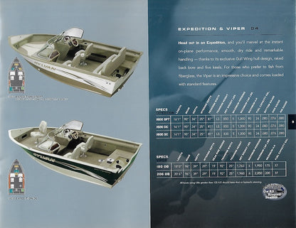 Sylvan 2004 Fishing Brochure