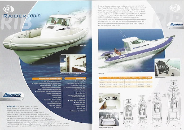 Aquapro 2004 Inflatables Brochure
