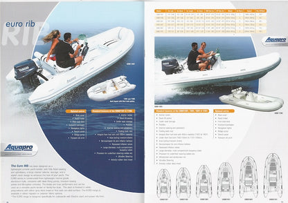 Aquapro 2004 Inflatables Brochure