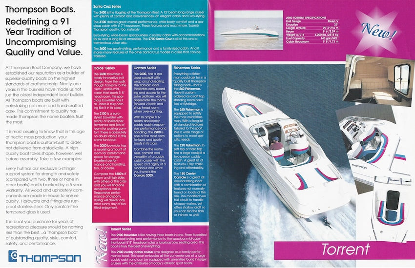 Thompson 1996 Poster Brochure