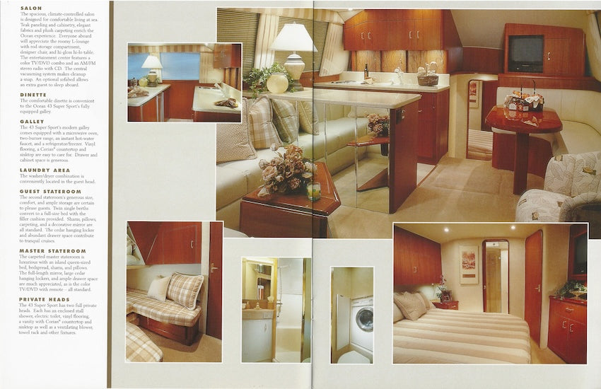 Ocean 43 Super Sport Brochure