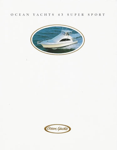 Ocean 43 Super Sport Brochure