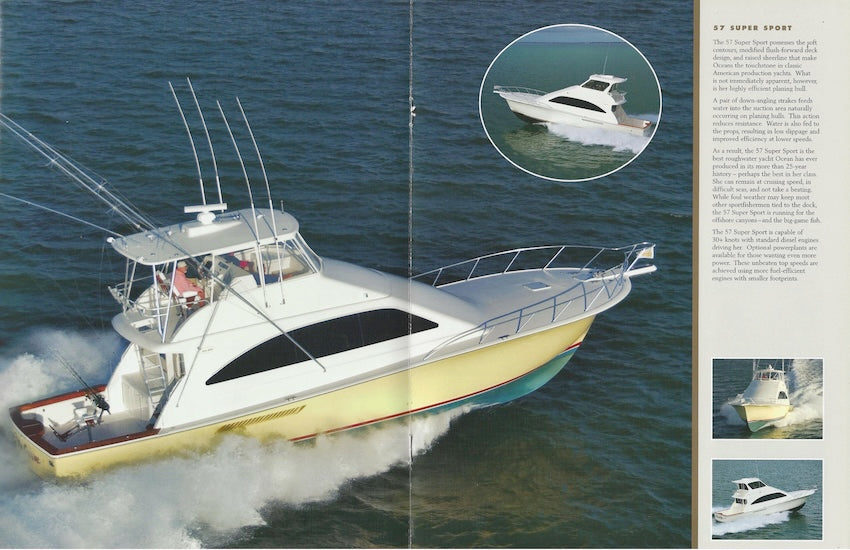 Ocean 57 Super Sport Brochure