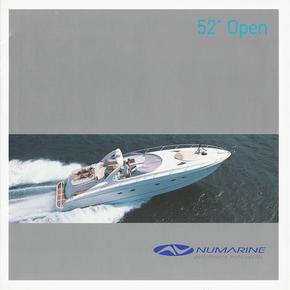 Numarine 52 Open Brochure