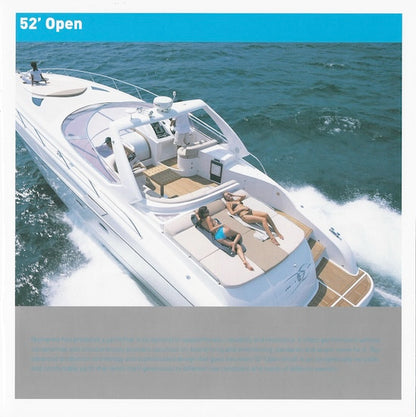 Numarine 52 Open Brochure