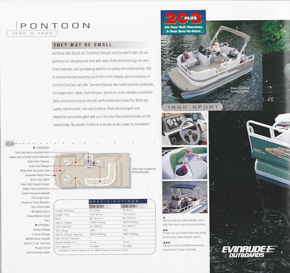 Crestliner 1999 Brochure