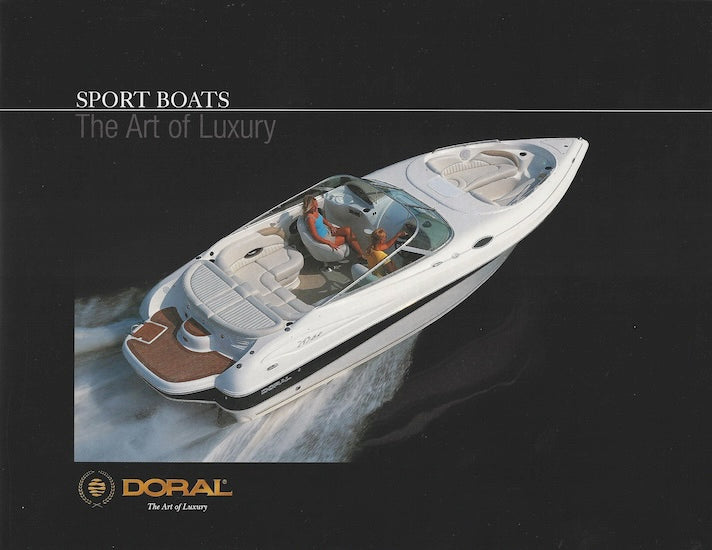 Doral 2004 Sport Boats Brochure