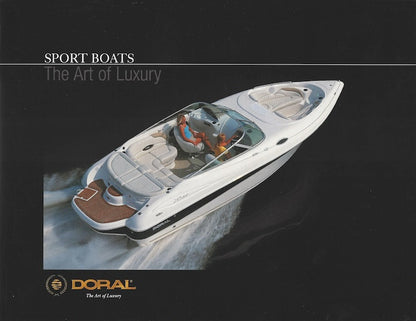 Doral 2004 Sport Boats Brochure