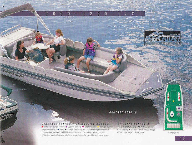 Crestliner 1998 Brochure
