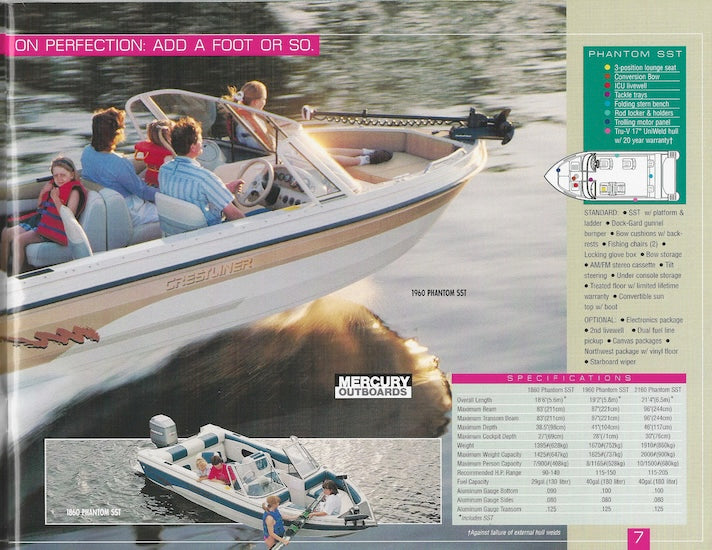 Crestliner 1996 Brochure