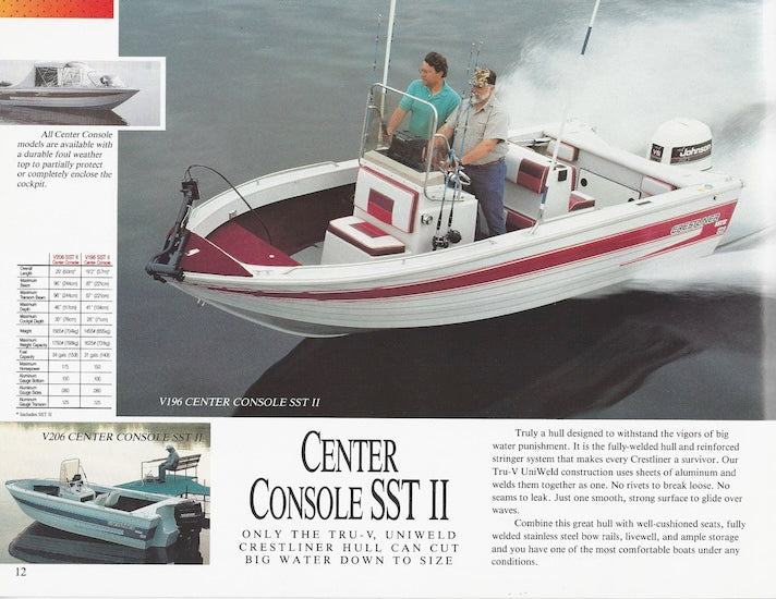 Crestliner 1991 Brochure