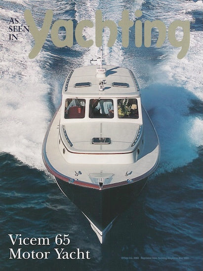 Vicem 65 Motor Yacht Yachting Magazine Reprint Brochure