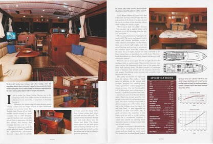 Vicem 65 Motor Yacht Yachting Magazine Reprint Brochure