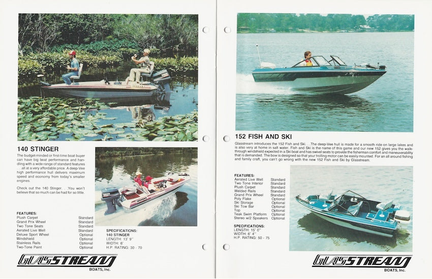 Glasstream 1988 Brochure