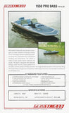 Glasstream Bass Chief 1440 / Pro Bass 1550 Specification Brochure