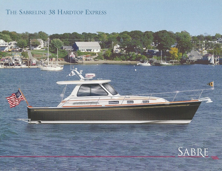 Sabreline 38 Express Hardtop Launch Brochure