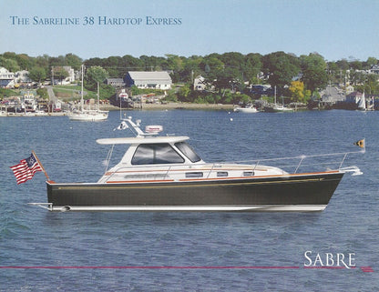 Sabreline 38 Express Hardtop Launch Brochure