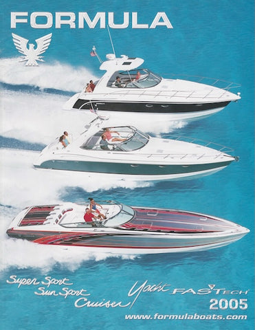 Formula 2005 Poster Brochure