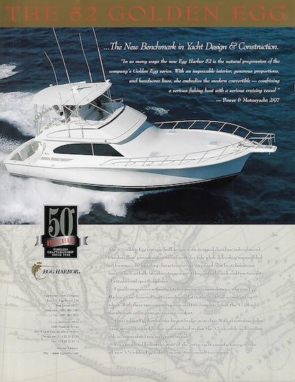 Egg Harbor 52 Golden Egg Brochure