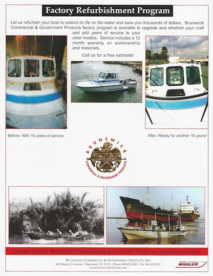 Boston Whaler Why Whaler Commercial Products  Brochure