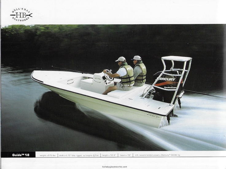 Hell’s Bay 2004 Brochure
