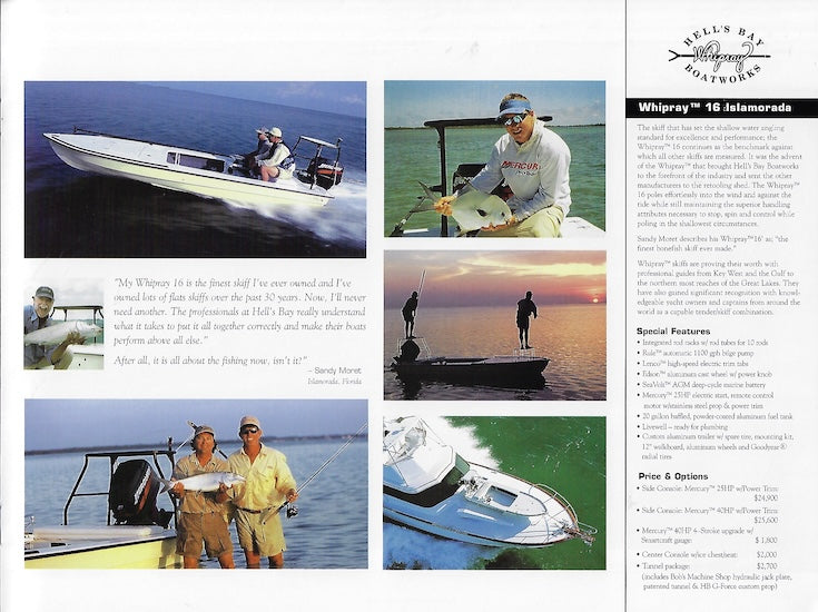Hell’s Bay 2004 Brochure