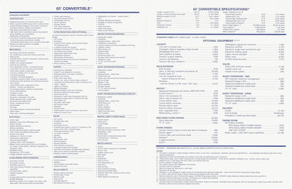 Viking 65 Convertible Specification Brochure
