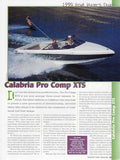 Calabria Pro Comp XTS Waterski Magazine Reprint Brochure