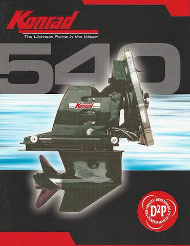 Konrad 540 Stern Drive Engine Brochure