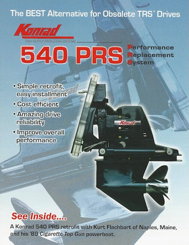 Konrad 540PRS Stern Drive Engine Brochure