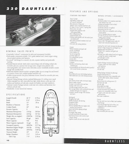 Boston Whaler 2003 Sales Handbook