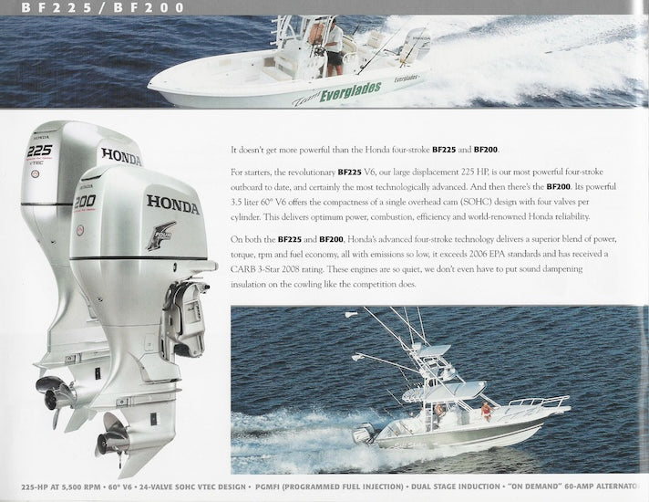 Honda 2005 Outboard Brochure