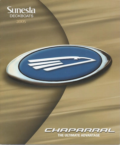 Chaparral 2005 Sunesta Deck Boats Brochure