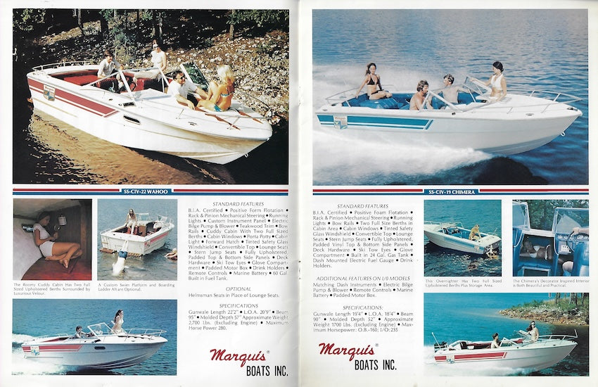 Marquis 1980s Brochure