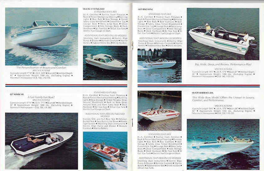 Marquis 1980s Brochure