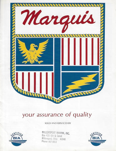 Marquis 1980s Brochure