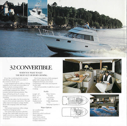 Carver 1986 Oversize Brochure