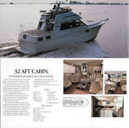 Carver 1986 Oversize Brochure