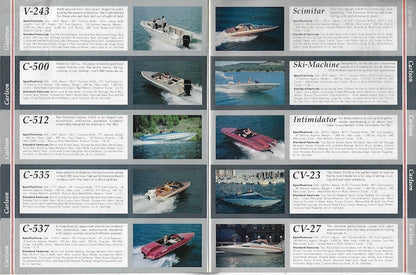Glastron 1982 Abbreviated Brochure