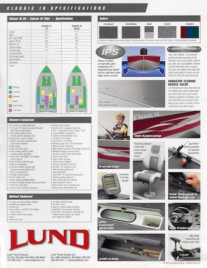 Lund Classic 16 Brochure