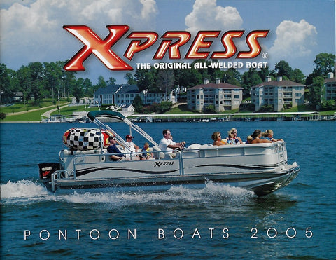 Aluma Weld 2005 Xpress Pontoon Boats Brochure