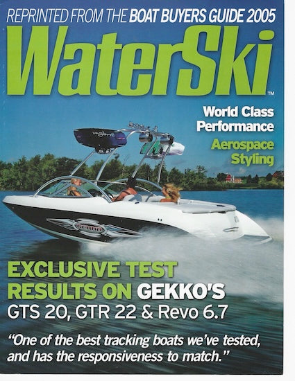 Gekko Water 2005 Ski Magazine Reprint Brochure