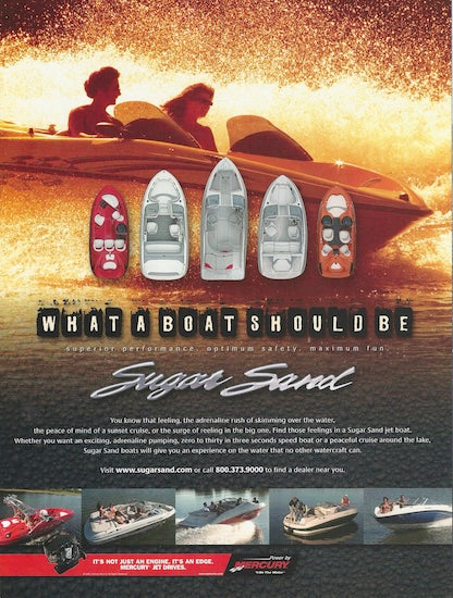 Sugar Sand Tango & Calais Boating Life Magazine Reprint Brochure