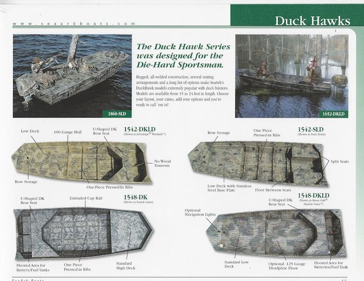 SeaArk 2005 Brochure